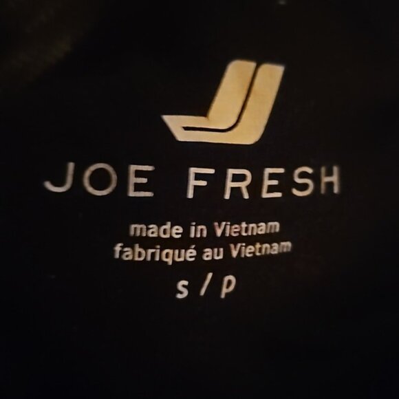 Joe Fresh Heathered Black and Grey Zip-Up Sweater - Picture 6 of 6